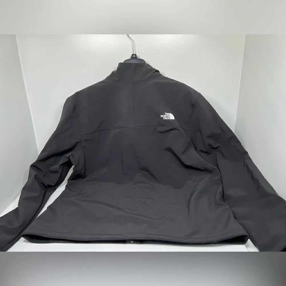 Mens XL The North Face Windwall Jacket Full Zip Black Mens Size Extra-Large